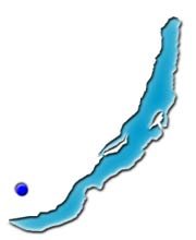 Контур озера Байкал