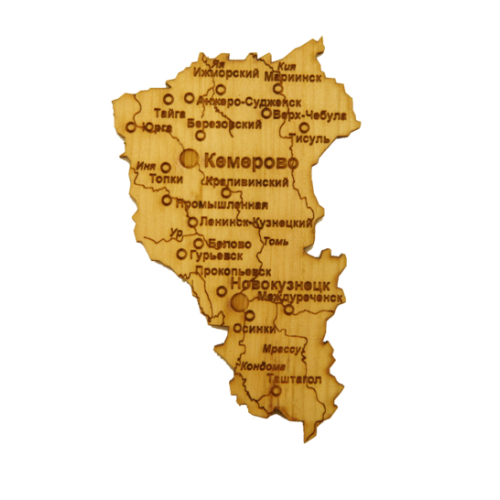 Кемеровская область очертания
