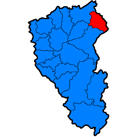 Таштагольский район Кемеровской области карта