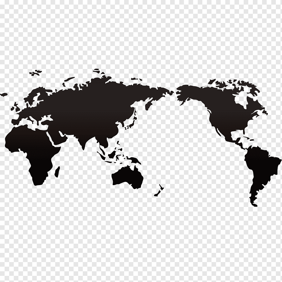 Мир на черном фоне. Силуэты континентов. Материки на белом фоне. Континенты на белом фоне.