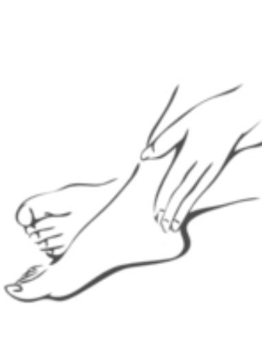 Педикюр силуэт