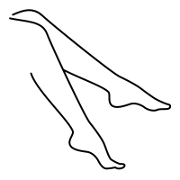 Очертание ноги