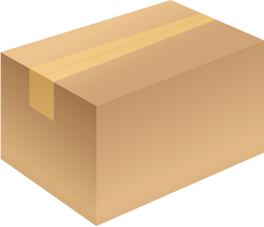 Есть коробка изображенная. Картонная коробка. Коробка на белом фоне. Картонные коробки на прозрачном фоне. Коробка без фона.