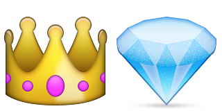 Смайлики ВК корона