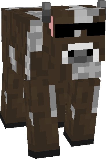 Корова из МАЙНКРАФТА