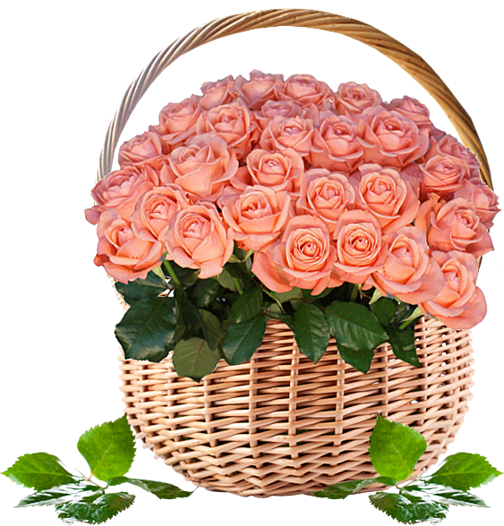 Корзинка цветов для тебя