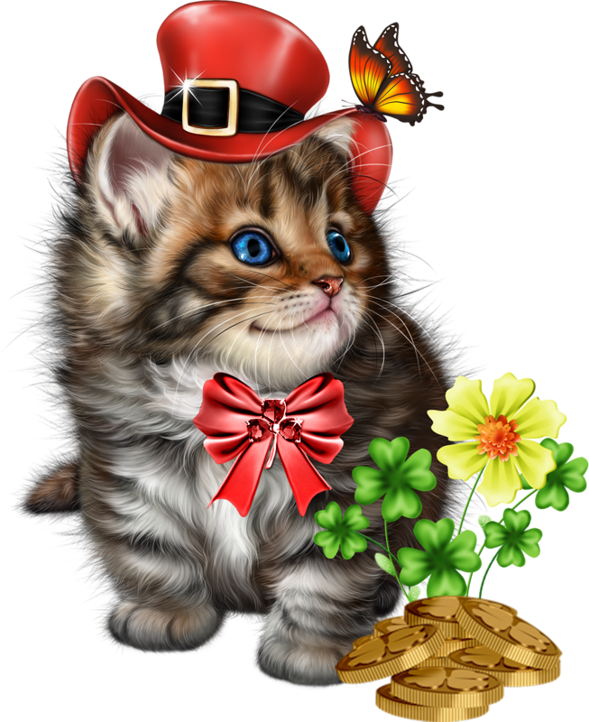 Открытка кот с цветами. Котенок с цветами. Мультяшные котята. Котик с цветочком. Красивая кошечка в шляпке.