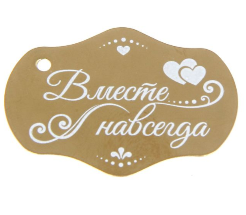 Красивая надпись " вмесе на всегда
