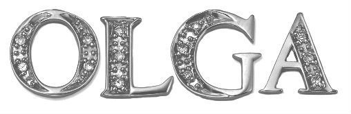 Ольга надпись красивым шрифтом