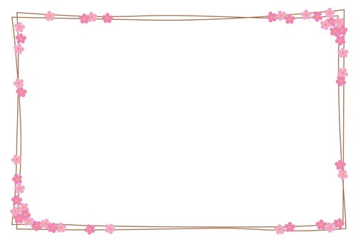 Рамочка для текста розовая