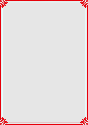 Рамка для текста красная