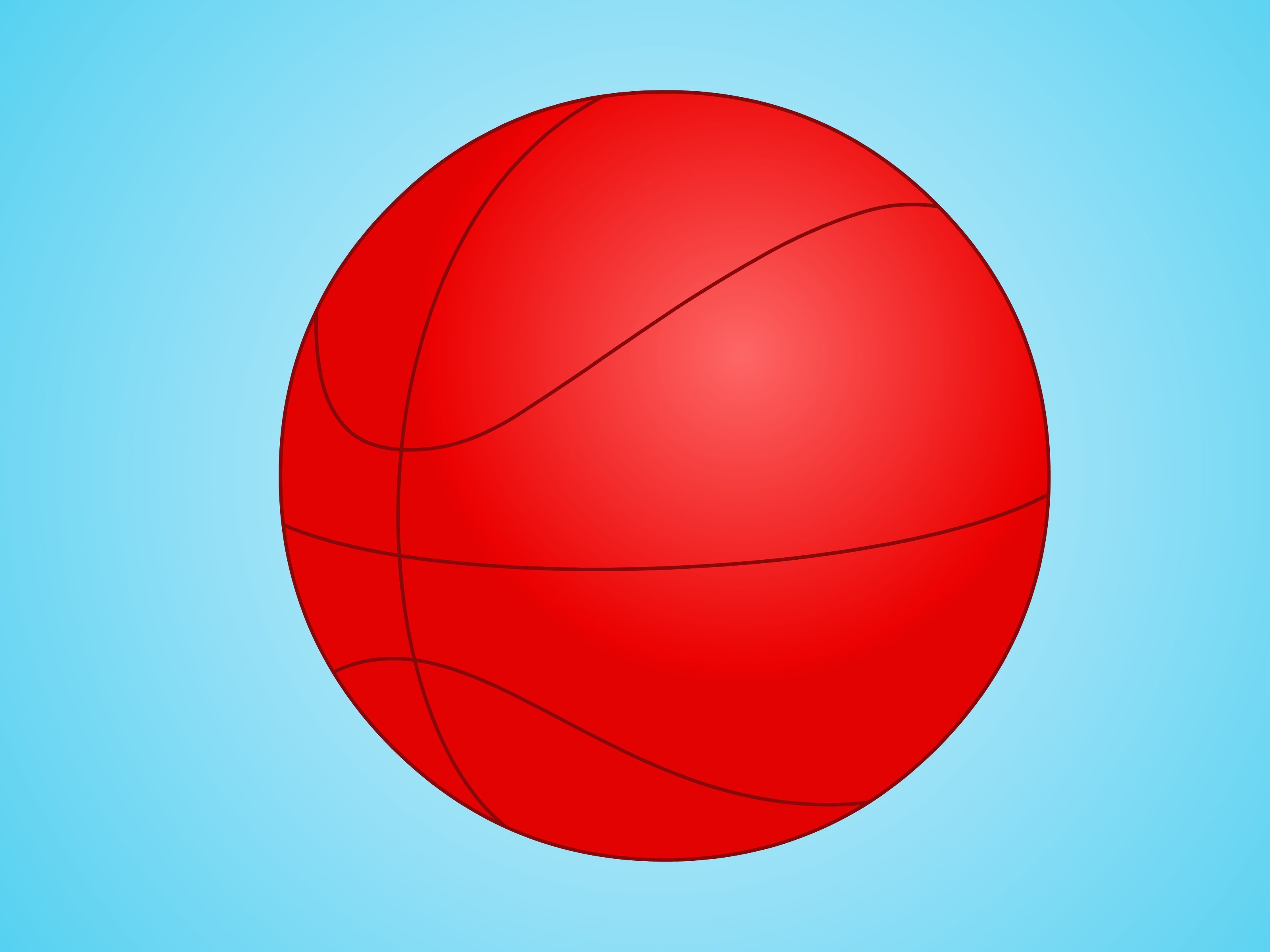 Мяча в центре круга