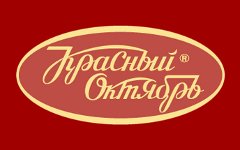Красный октябрь конфеты логотип