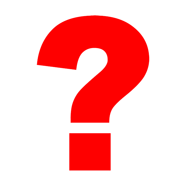 Вопросительный знак для монтажа