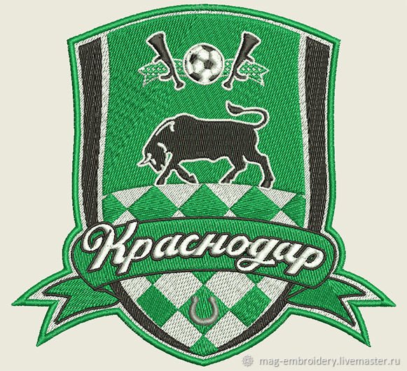 Эмблема футбольного клуба Кубань Краснодар