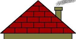 Крыша дома мультяшная