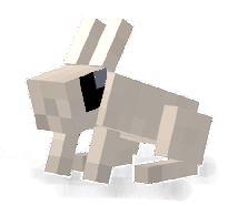 Кролик из майнкрафта на прозрачном фоне (38 фото)