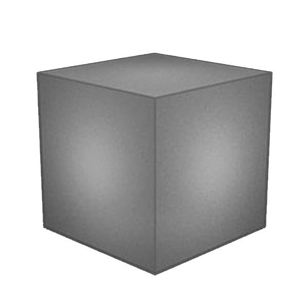 Серый куб