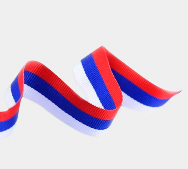 Лента Триколор сбоку