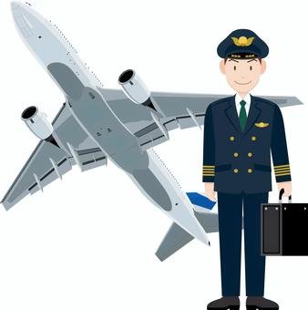 Летчик без фона