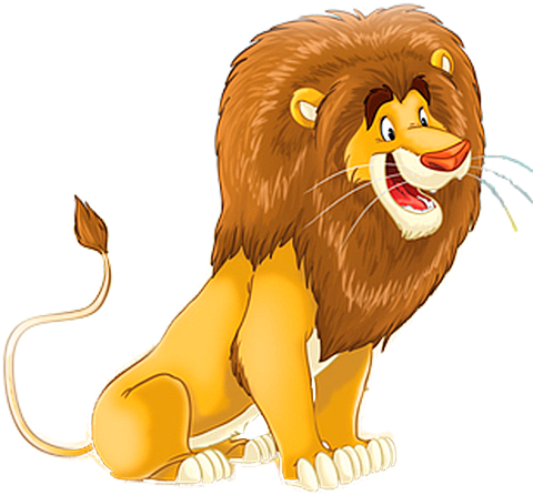 Лев клипарт на прозрачном фоне