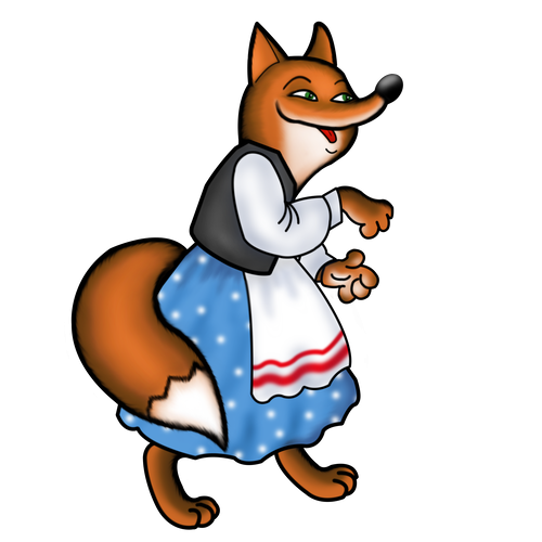 Лиса и Колобок