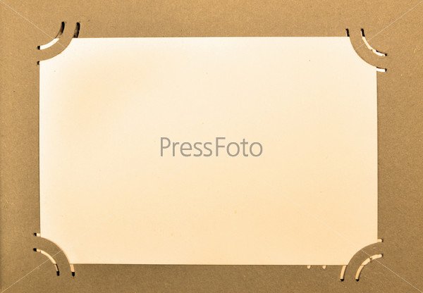 Лист альбома для фотографий