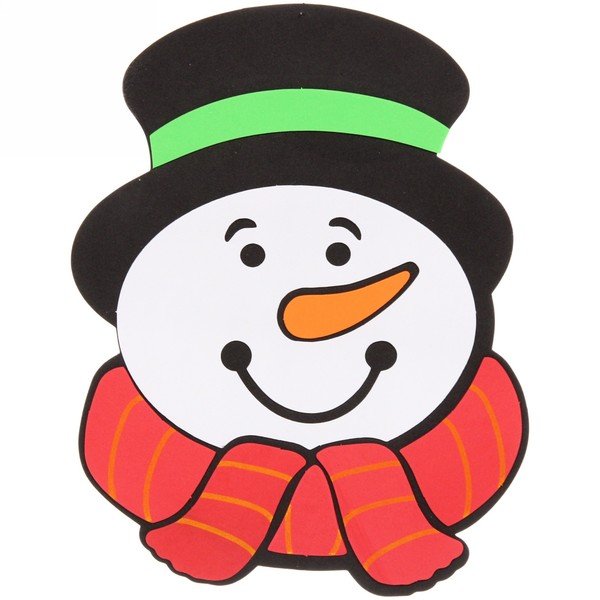 Лицо снеговика