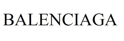 Баленсиага логотип на белом фоне