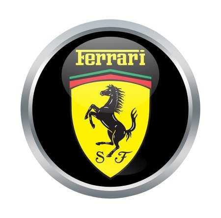 Ferrari logo круглый
