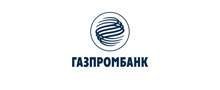 Логотип Газпромбанк белый