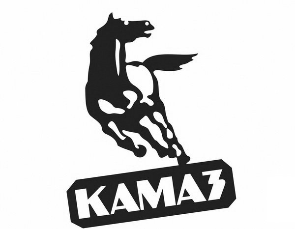 КАМАЗ логотип вектор