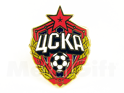 Логотип ЦСКА на белом фоне