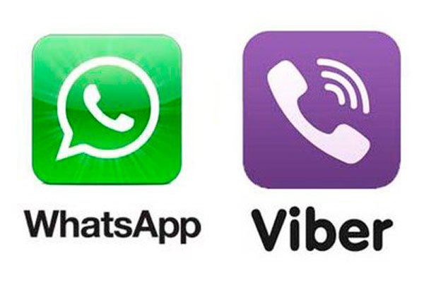 Логотип вайбер и ватсап