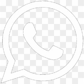 Логотип ватсап белый