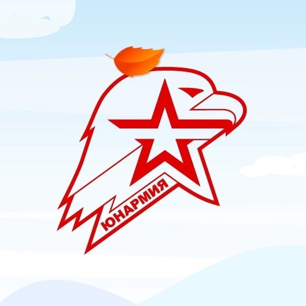 Символ Юнармии раскраска