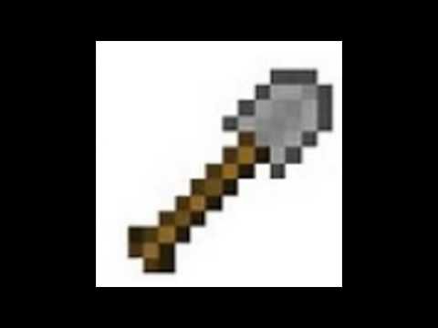 Деревянная лопата из МАЙНКРАФТА