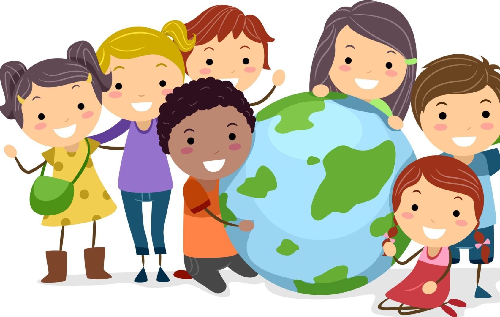 Мир и личность. Дети вокруг планеты. Ребенок в обществе. Планеты для детей. Дружат люди всей земли.
