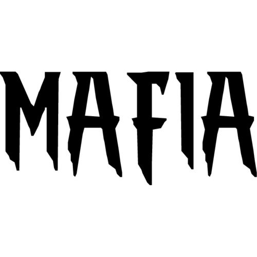 Красивая надпись мафия