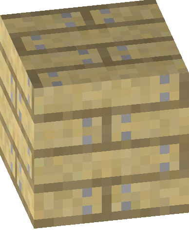 Деревянный блок из МАЙНКРАФТА