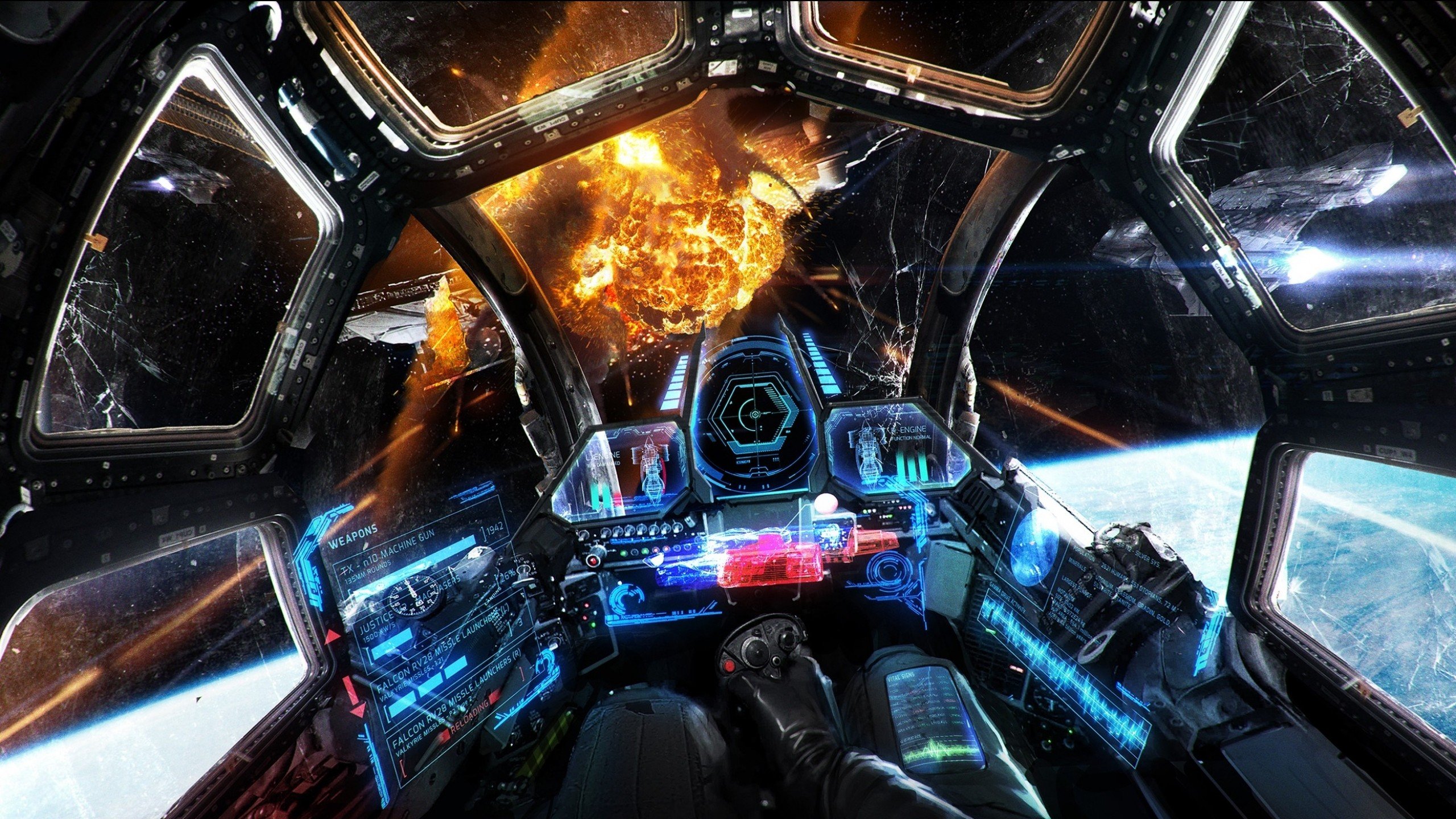 Кабина пилота Star Citizen. Sci Fi кабина космического корабля. Star Citizen Cockpit.