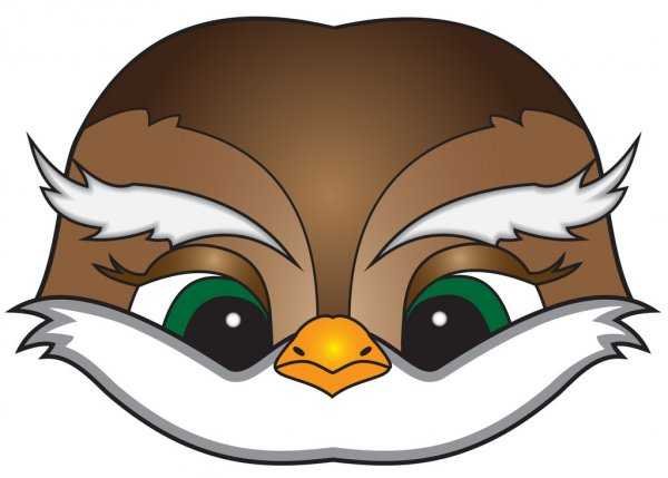 Маски птиц для детей