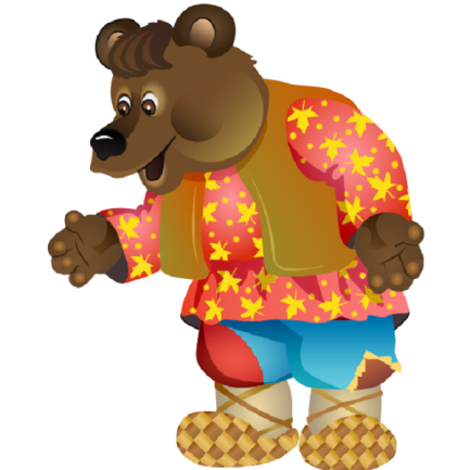 Медведь из теремка
