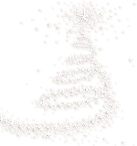 Вьюга на прозрачном фоне