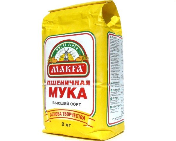 Мука Макфа 2 кг высший сорт