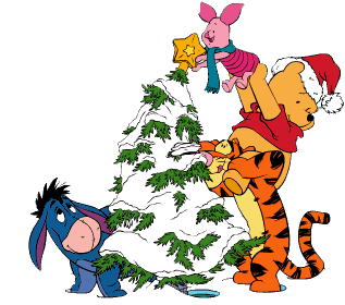 Мультипликационные новогодние герои мультфильмов