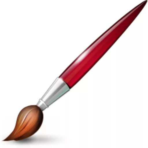 Кисть мультяшная