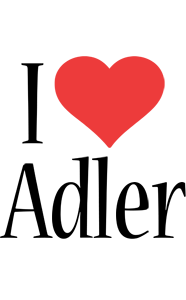 Табличка я люблю Адлер