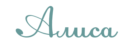 Алиса надпись