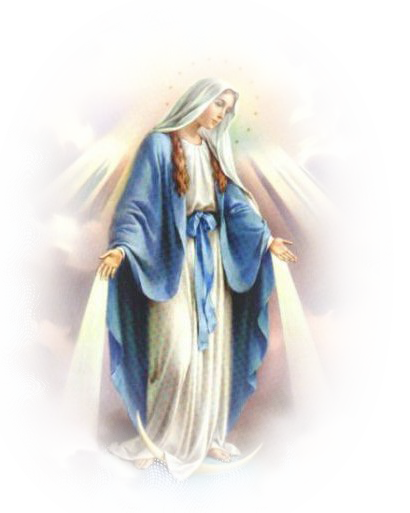 Покров Пресвятой Богородицы на прозрачном фоне